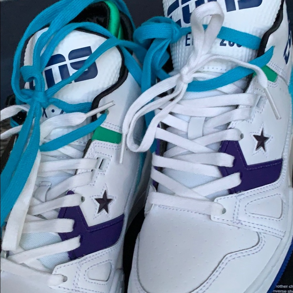 Converse ERX 260 MID Wht/court purple/bold Jade Wm - Picture 7 of 16